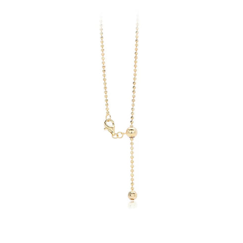 Stylish Star Pearl Drop Necklace - 18K Gold Vermeil