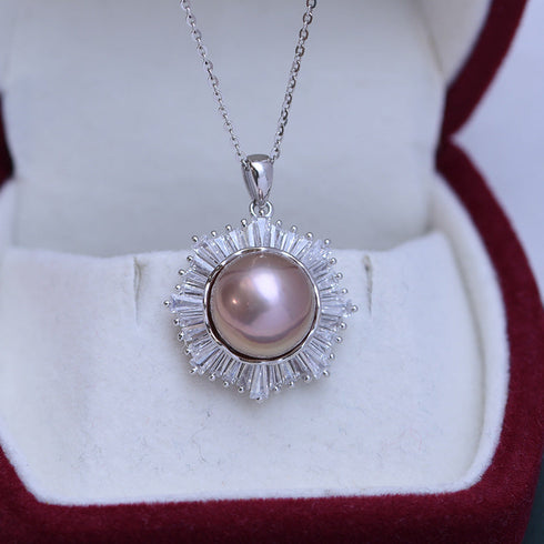 11-12mm Edison Pearl & Aisling Earrings - Necklaces made with hand-selected pearls from House of Pearls