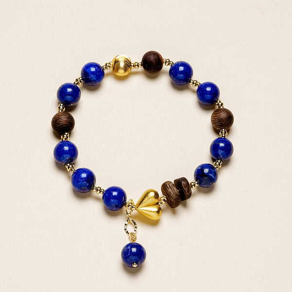 Wood Beaded Bracelet