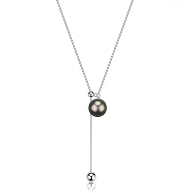 11-12mm Tahitian Pearl Clavicle Chain Necklace - Ocean Gift