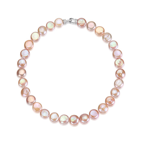 Pink Coin Baroque Pearl Strand Bracelet and Necklace (Purchase Individually) - House Of Pearls