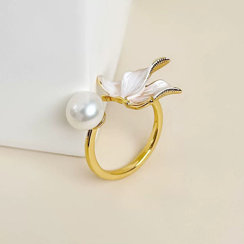 Butterfly Freshwater Pearl Set