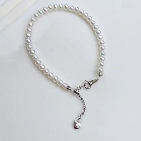 3-4mm Mini High Luster Pearl Beaded Bracelet
