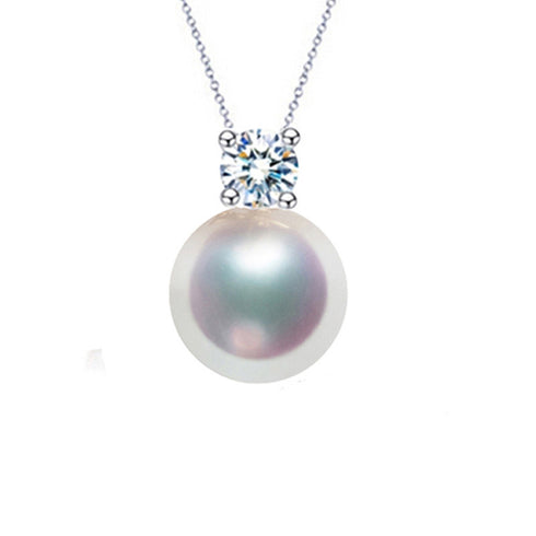 Timeless Kate Zirconia Pearl Pendant Necklace - Perfect Daily Wear