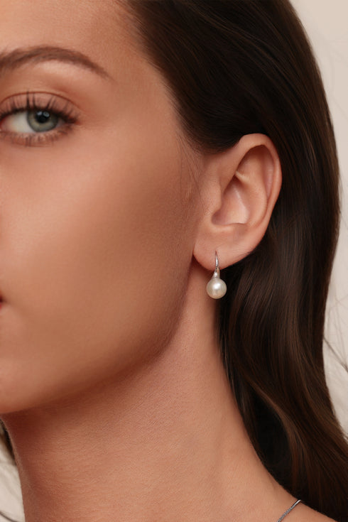 10–11mm Freshwater Pearl Hook Earrings