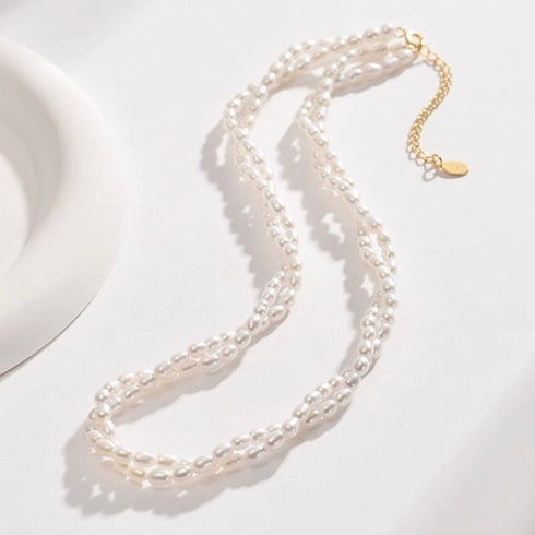 Mist Serene Double Layer Necklace