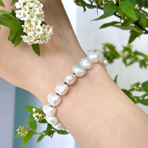 Dragonfly Baroque Pearl Bracelet