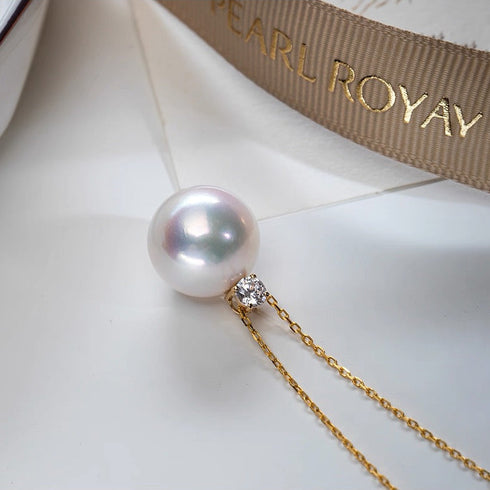 Timeless Kate Freshwater Pearl Pendant - 18K Solid Gold