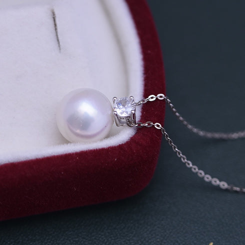 Timeless Kate Zirconia Pearl Pendant Necklace - Perfect Daily Wear