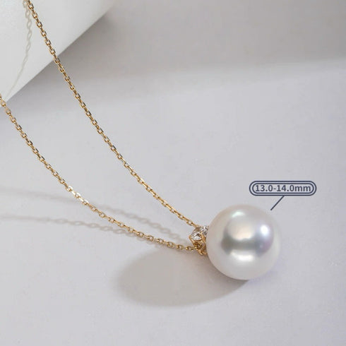 Timeless Kate Freshwater Pearl Pendant - 18K Solid Gold