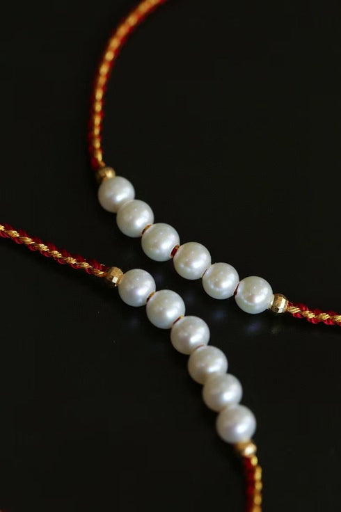 4-5mm Freshwater Baby Pearl Weave Bracelet - May-Lynn