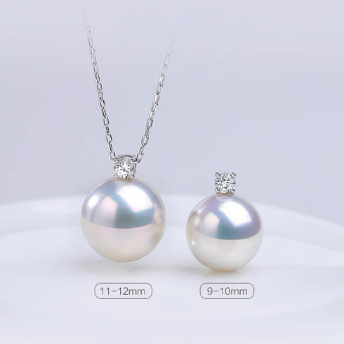 Timeless Kate Freshwater Pearl Pendant - 18K Solid Gold