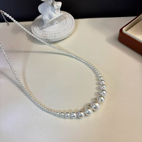 Smile Strand Freshwater Pearl Necklace – Elegant Grace