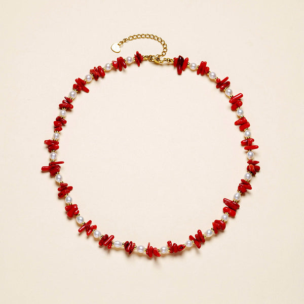Red Coral necklace