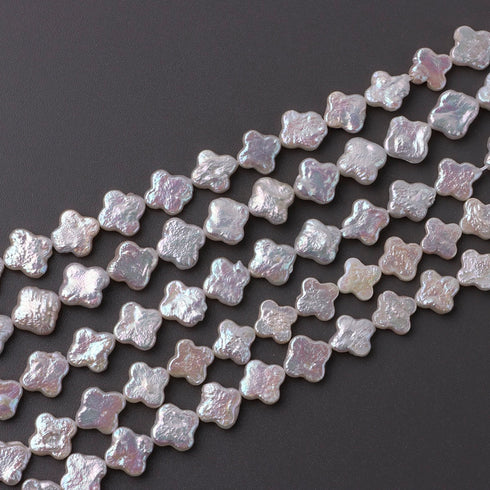 Floral Baroque Pearl Bracelet