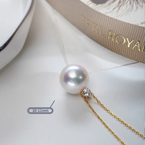 Timeless Kate Freshwater Pearl Pendant - 18K Solid Gold