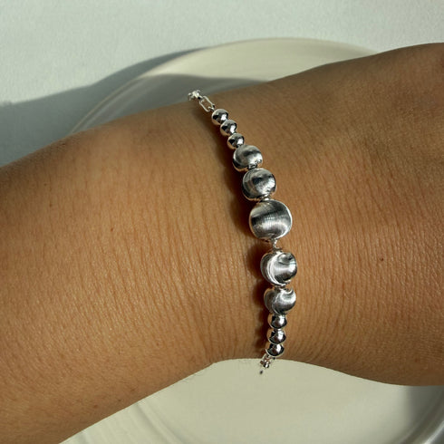 Smile Ball Bracelet – Gold Vermeil / Sterling Silver