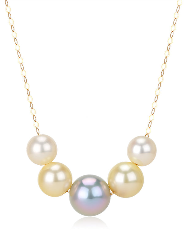 Smile Seawater Pearls Necklace - May Lynn Jewelry