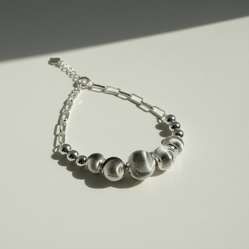 Smile Ball Bracelet – Gold Vermeil / Sterling Silver