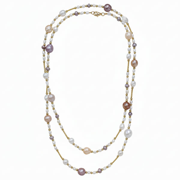 93cm Multi-Tone Baroque Pearl Necklace