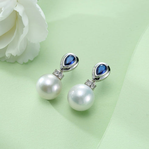 Sapphire Elegance Earrings