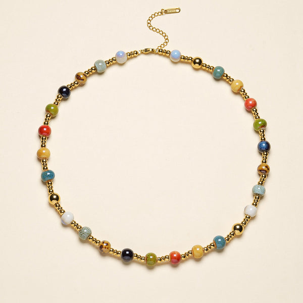 Colorful Ceramic Necklace