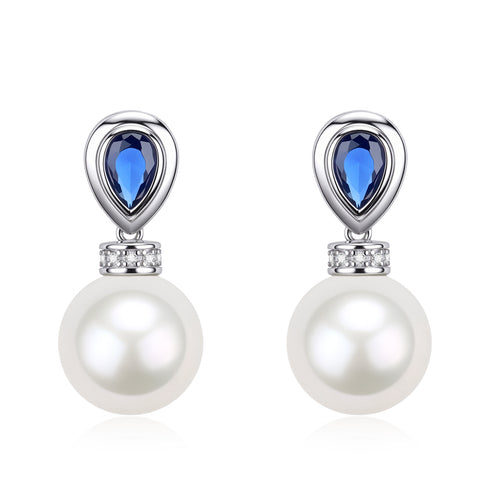 Sapphire Elegance Earrings