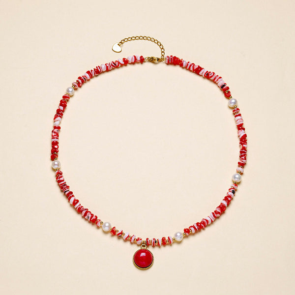 Red Coral Necklace