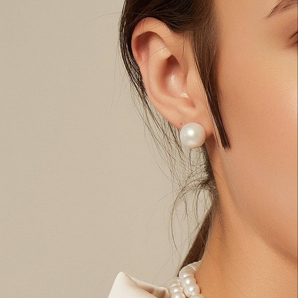 10-11mm Edison Pearl Stud Earrings