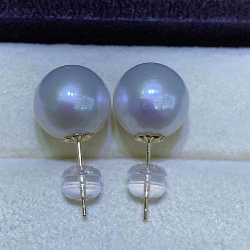 10-11mm Edison Pearl Stud Earrings - House Of Pearls