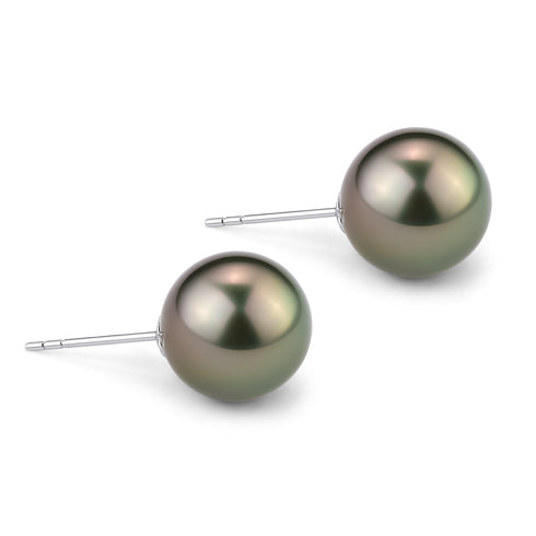Tahitian South Sea Pearl & Stud Earrings - May-Lynn