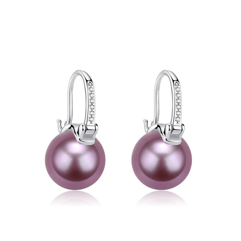 Elegant 11-12mm Freshwater Pearl Bucket-Shaped Earrings - House Of Pearls