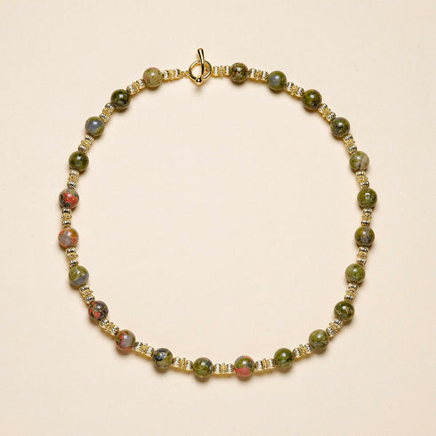 Green Jasper Necklace