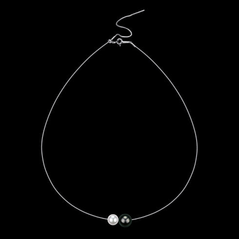 Noir & Pearl Overture Necklace