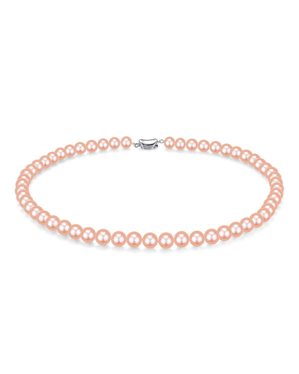 Classic Pink Freshwater Pearl Necklace Multiple Lengths - Necklaces made with hand-selected pearls from House of Pearls