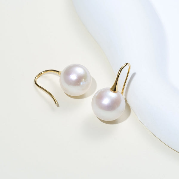 10–11mm Freshwater Pearl Hook Earrings