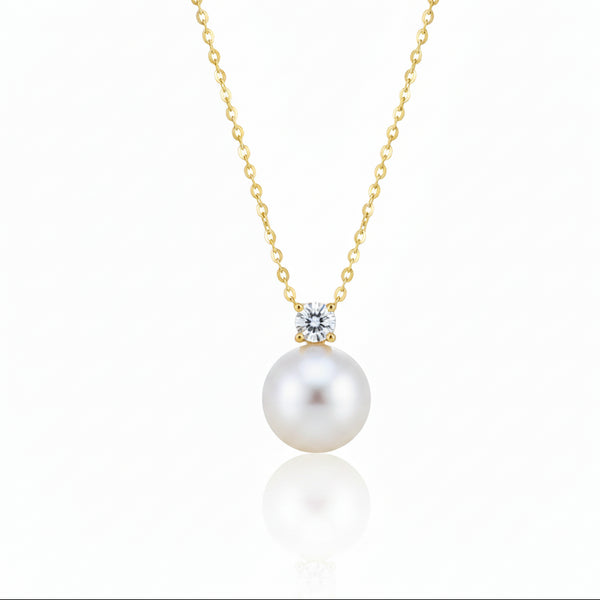 Timeless Kate Zirconia Pearl Pendant Necklace - Perfect Daily Wear