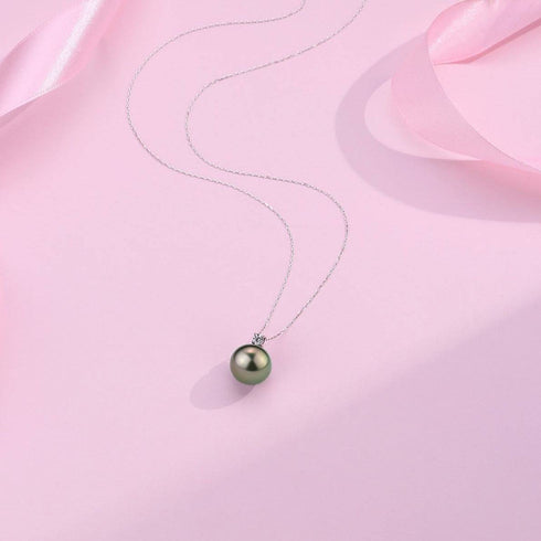 Tahitian Pearl Sasha Pendant Necklace - 18K Solid Gold