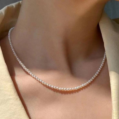 3-4mm Elegant Baby Pearl Necklace - House Of Pearls