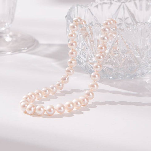 Classic White Freshwater Pearl Necklace Multiple Lengths - Necklaces made with hand-selected pearls from House of Pearls