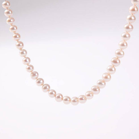 Classic White Freshwater Pearl Necklace Multiple Lengths - Necklaces made with hand-selected pearls from House of Pearls