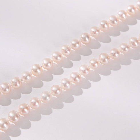 Classic White Freshwater Pearl Necklace Multiple Lengths - Necklaces made with hand-selected pearls from House of Pearls