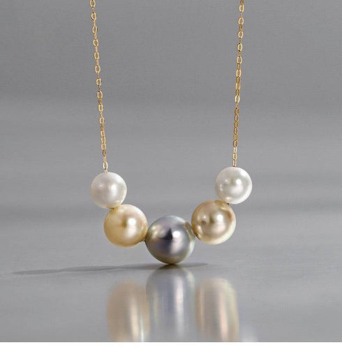 Smile Seawater Pearls Necklace - May Lynn Jewelry